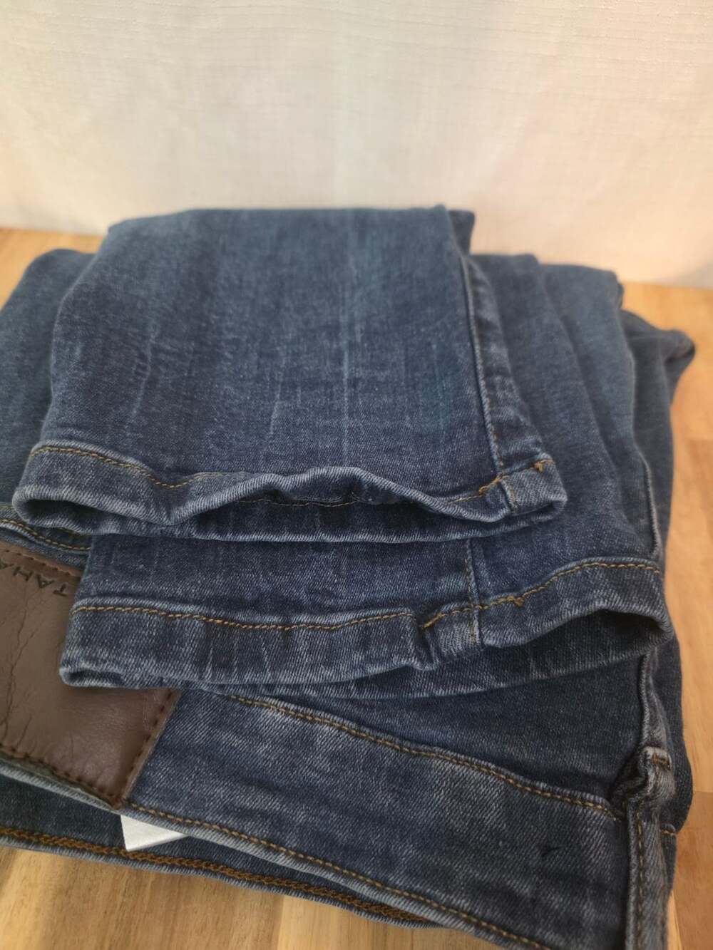 Tahari Dark Wash Stretch Denim Jeans W 38 - Picture 7 of 7
